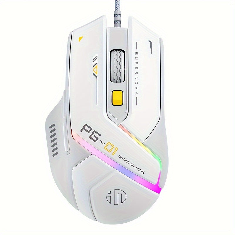 1pc INPHIC PG1 Wired Gaming Mouse