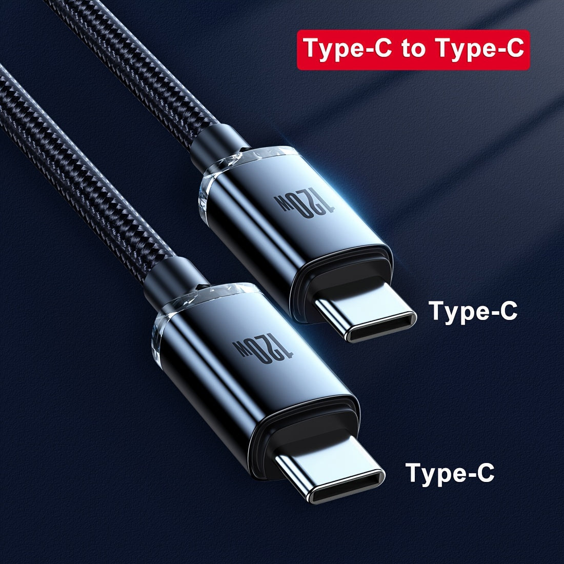 120W 6A Type C to Type C/USB to Type C Super Fast Charging Cable for Samsung S23 S22 S21 Xiaomi 12Pro K50 K60 Redmi Huawei P40 P60 Android OPPO Phone Charger USB C Cord MacBook Pro iPad Pro Data USB C Type-C Transfer Cord