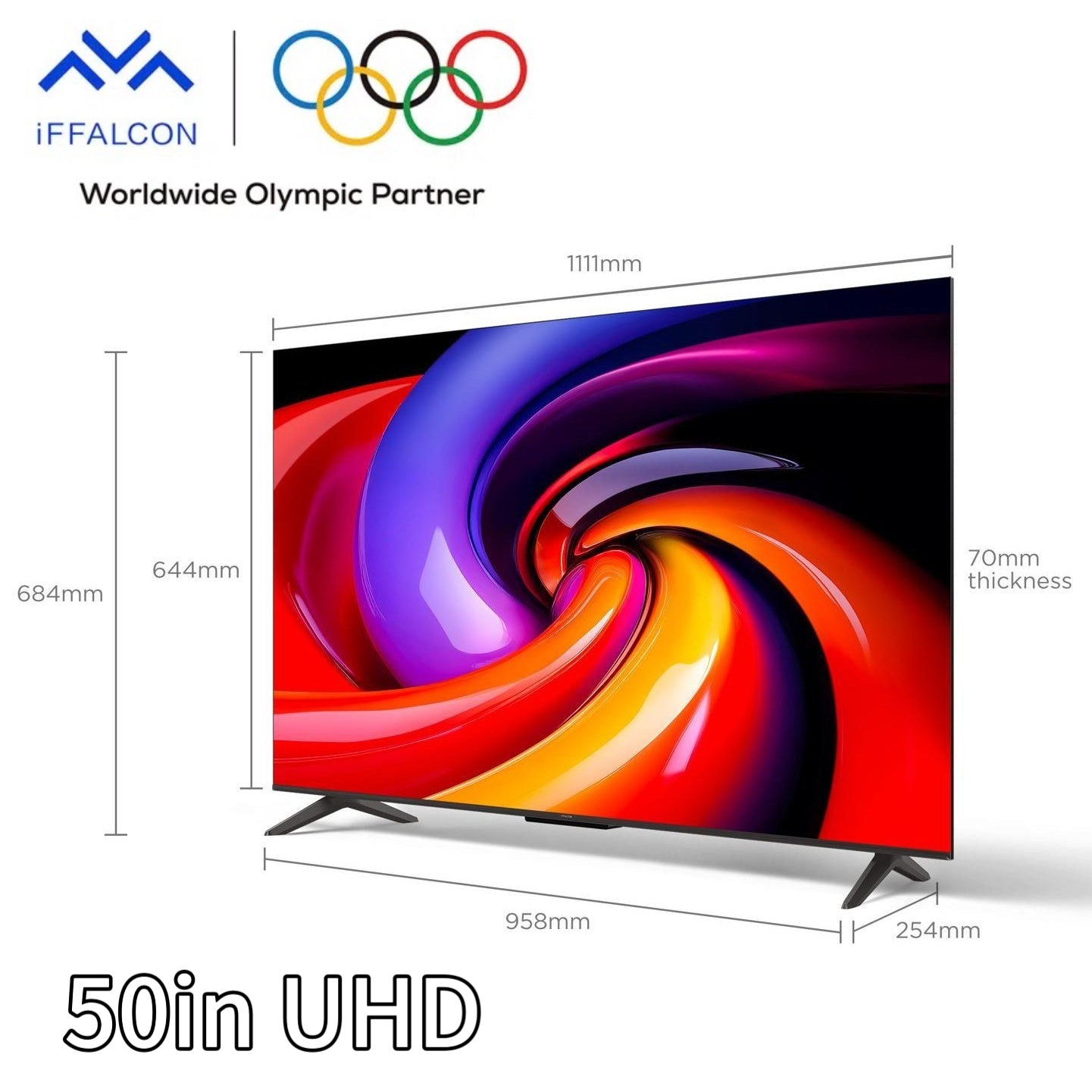 IFFALCON 50U65 4K UHD Google TV 50 inch