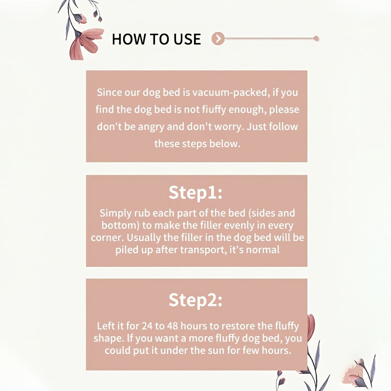 1pc Dog Nest Four Seasons Summer Warm Nest, Dog Pet Nest Bedding Large And Small Dog Mat