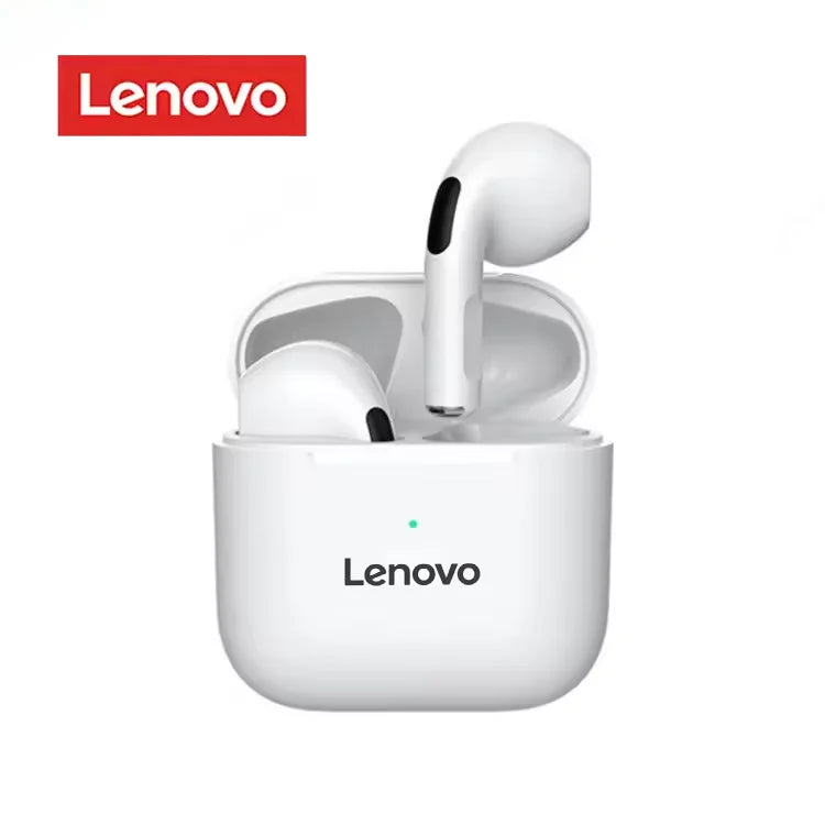 Lenovo New Wireless Bluetooth Headset Superior Sound Quality Long Battery With Mic Life TWS Earbud For IPHONE Android