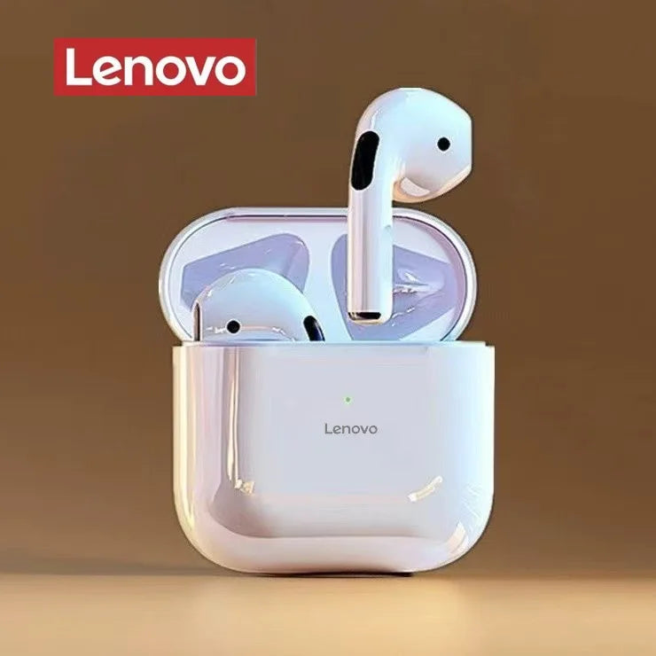 Lenovo New Wireless Bluetooth Headset Superior Sound Quality Long Battery With Mic Life TWS Earbud For IPHONE Android