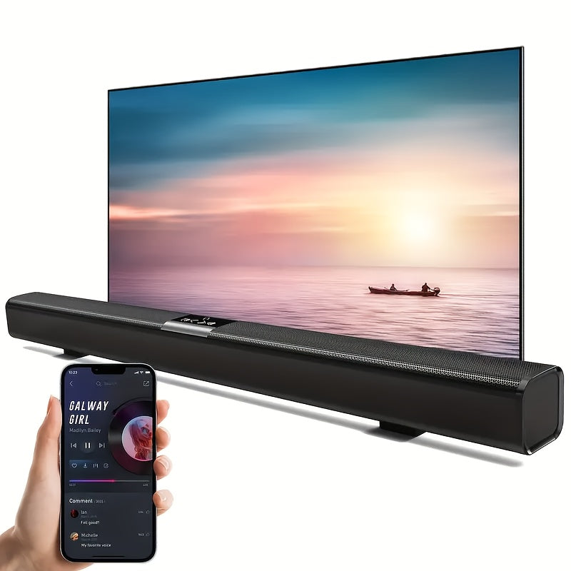 2025 New Model, Sound Master, HIFI Sound Quality, Home KTV, Wall-Mounted, Desktop, High Power. Bar Speaker, Wireless Subwoofer, Surround Sound System, Suitable for TV, Smartphones, Tablets, Computers, Game Consoles, Music Pla