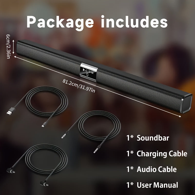 2025 New Model, Sound Master, HIFI Sound Quality, Home KTV, Wall-Mounted, Desktop, High Power. Bar Speaker, Wireless Subwoofer, Surround Sound System, Suitable for TV, Smartphones, Tablets, Computers, Game Consoles, Music Pla