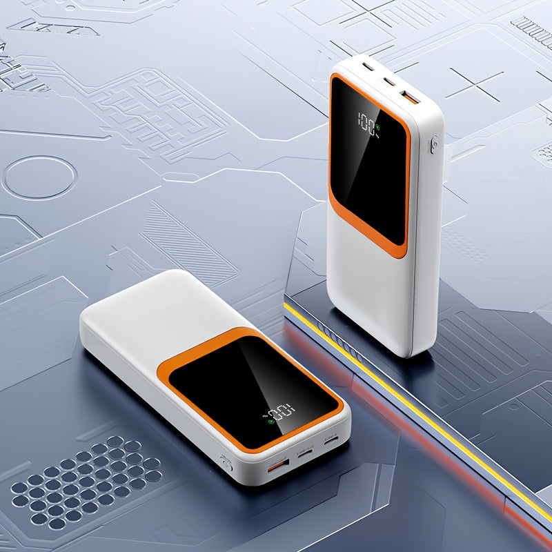 20000mAh Power Bank with LED Battery Display, Portable Mobile Charger