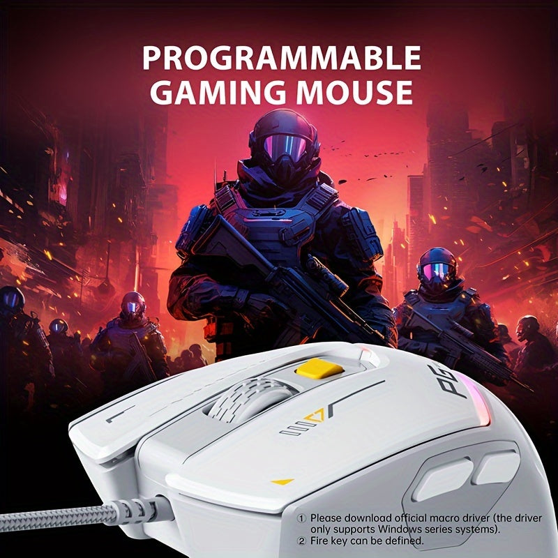 1pc INPHIC PG1 Wired Gaming Mouse